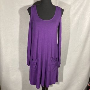 James & Joy purple dress Sz S